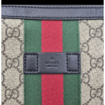 GUCCI SAC BANDOULIERE PLAT SUPREME GG