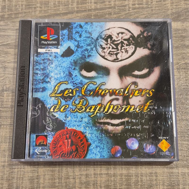 LES CHEVALIERS DE BAPHOMET JEU PS1