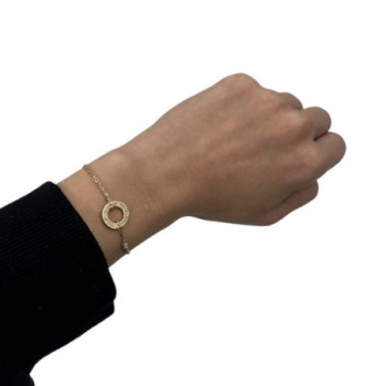 BRACELET CARTIER OR JAUNE 18K 4.3GR DTS 21CM