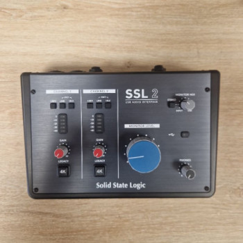 CARTE SON SOLID STATE LOGIC SSL2 - USB AUDIO INTERFCE