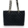 CHANEL  SHOPPING BAG GST  CAVIAR NOIR