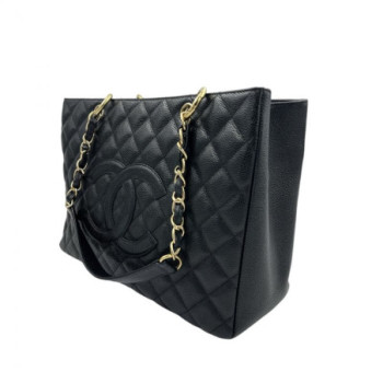 CHANEL  SHOPPING BAG GST  CAVIAR NOIR