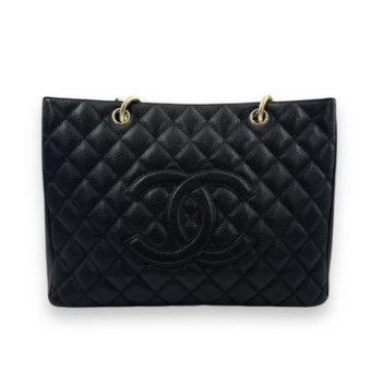 CHANEL  SHOPPING BAG GST  CAVIAR NOIR