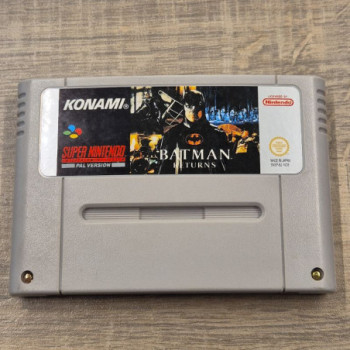 BATMAN RETURNS - SNES (CARTOUCHE UNIQUEMENT)