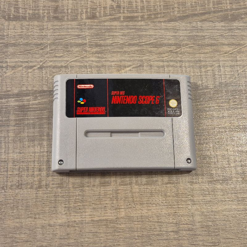 SUPER NES NINTENDO SCOPE 6 (CARTOUCHE UNIQUEMENT)