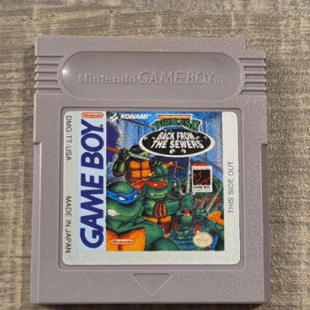 TEENAGE MUTANT NINJA TURTLES II BACK FROM THE SEWERS - NINTENDO GAME BOY (CARTOUCHE UNIQUEMENT)