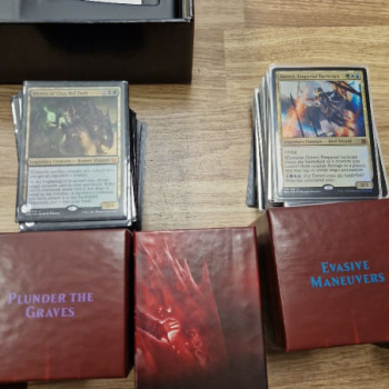 MAGIC THE GATHERING COMMANDER ANTHOLOGY ANGLAIS COLLECTOR EDITION