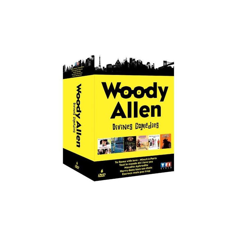 WOODY ALLEN-DIVINES COMEDIES-6 DVD-MINUIT A PARIS-TOUT LE