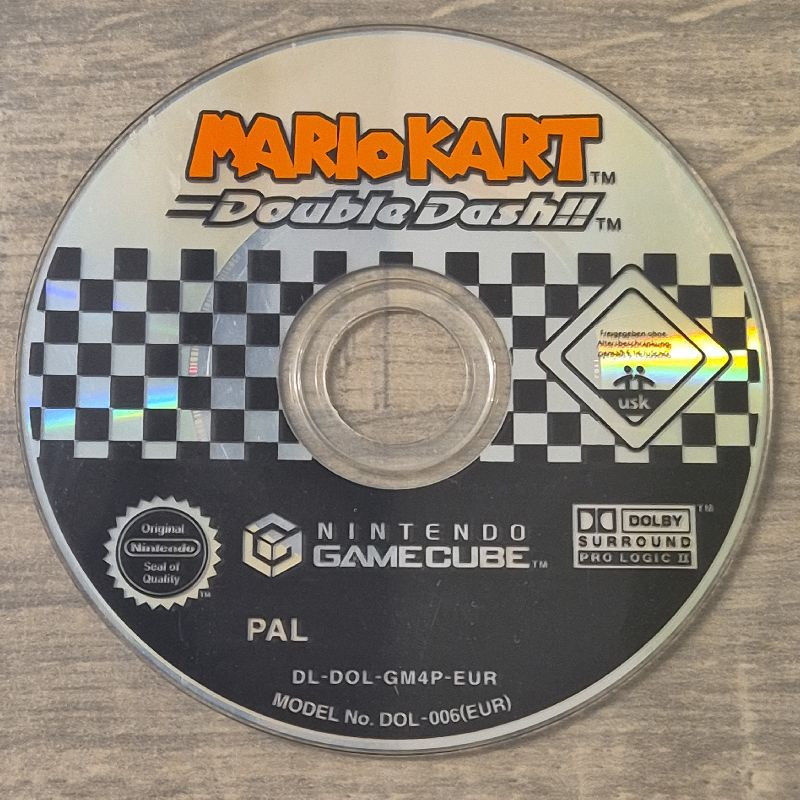 MARIO KART DOUBLE DASH - GAMECUBE (CD UNIQUEMENT)