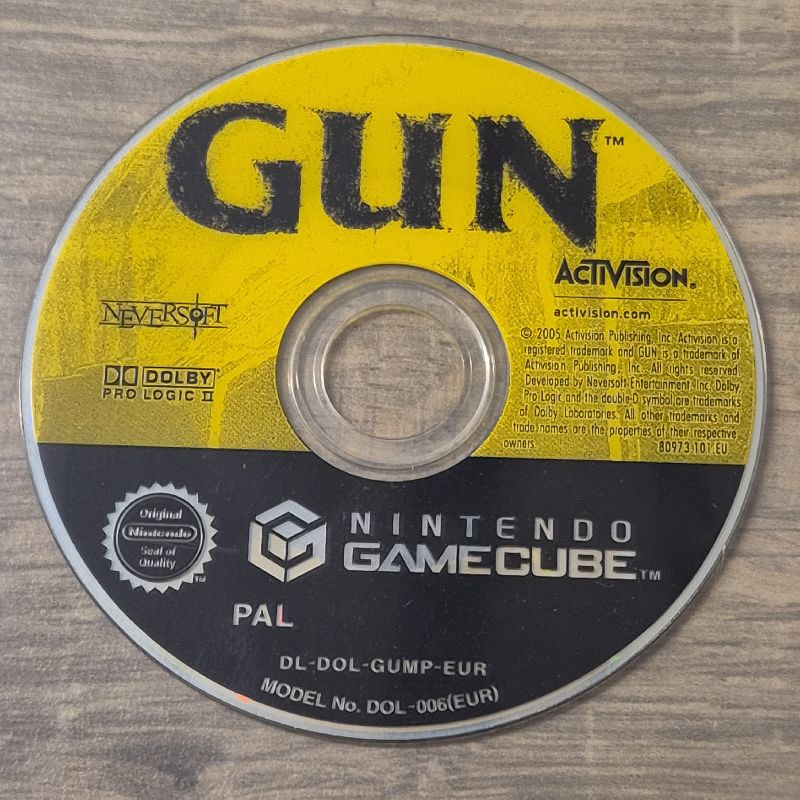 GUN - GAMECUBE (CD UNIQUEMENT)