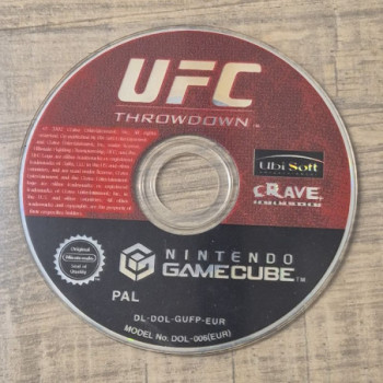 UFC THROWDOWN - GAMECUBE (CD UNIQUEMENT)