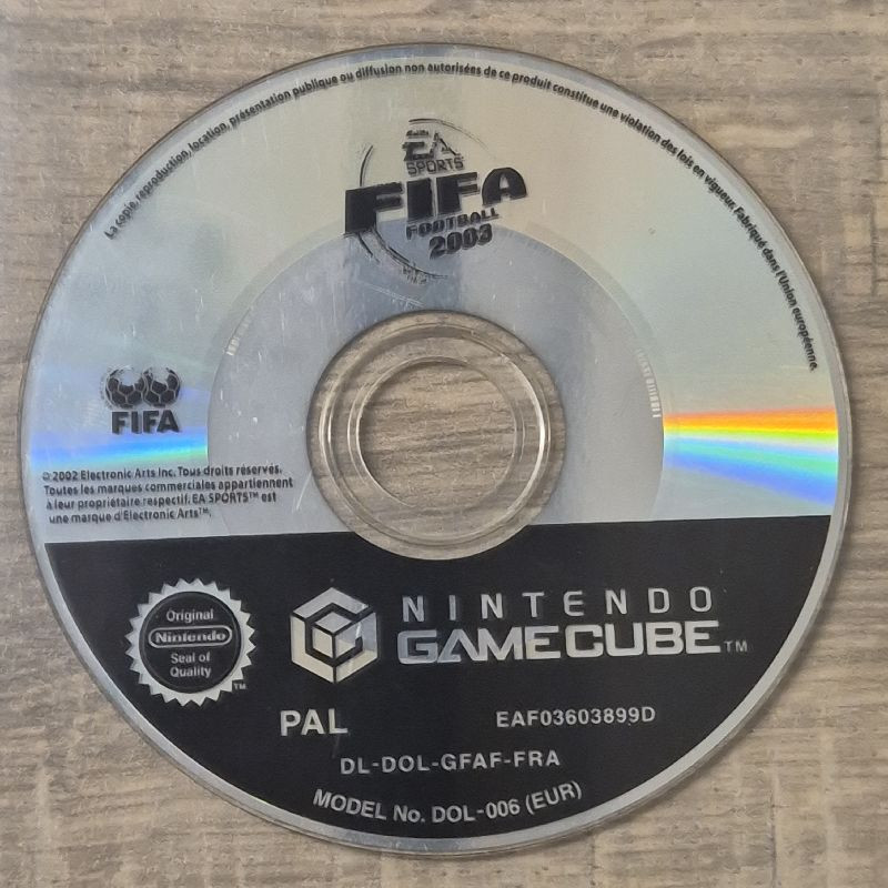 FIFA 2003 - GAMECUBE (CD UNIQUEMENT)