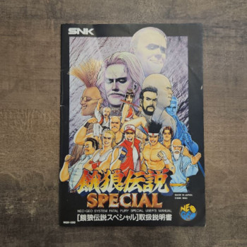 FATAL FURY SPECIAL COMPLET NEO GEO AES JAPON