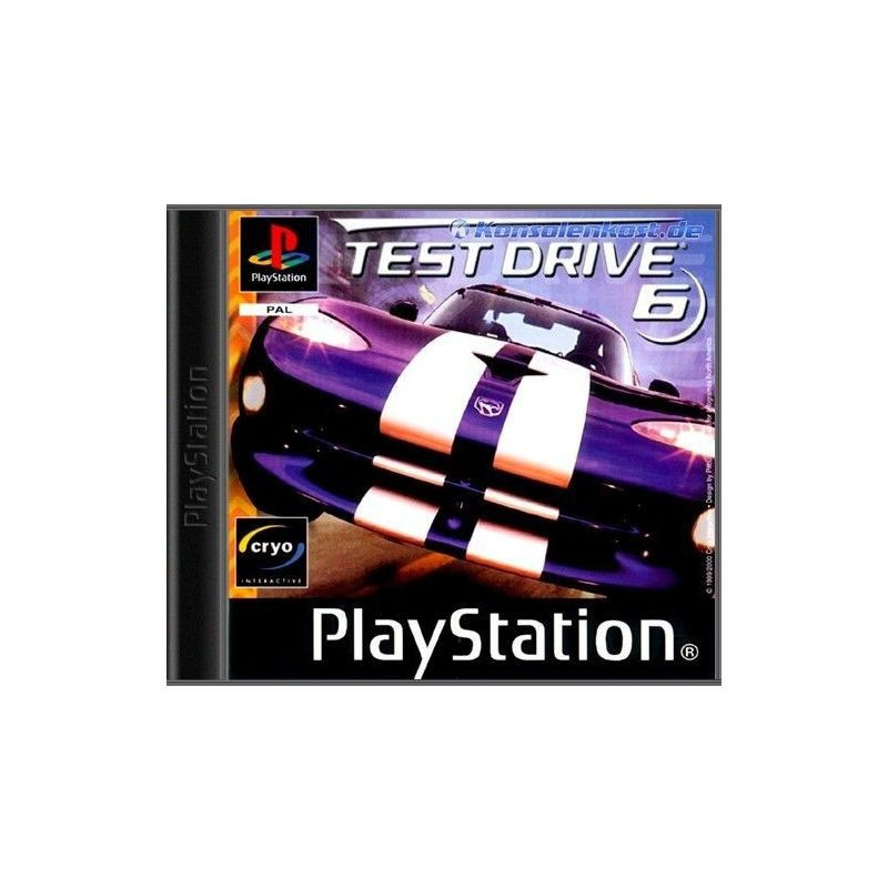 PS1 - TEST DRIVE 6 (MIT OVP) (GEBRAUCHT)