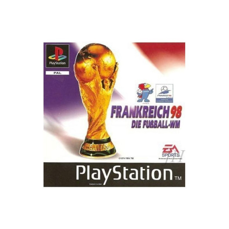 PS1 - FIFA DIE FUSSBALL-WM FRANKREICH 98 MANQUE JACKETTE