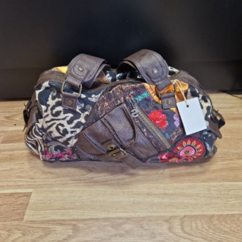 SAC DESIGUAL MARRON