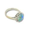 BAGUE OR 18CT OPAL DTS 3.82GRS T50