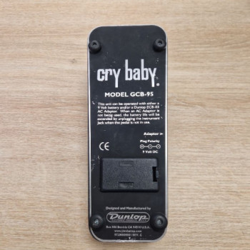 JIM DUNLOP GCB95 CRYBABY PEDALE WAH WAH