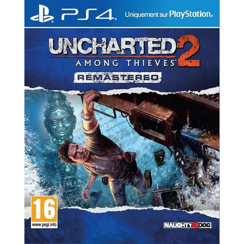 UNCHARTED 2 AMONG THIEVES EDITION REMASTERISED - PS4