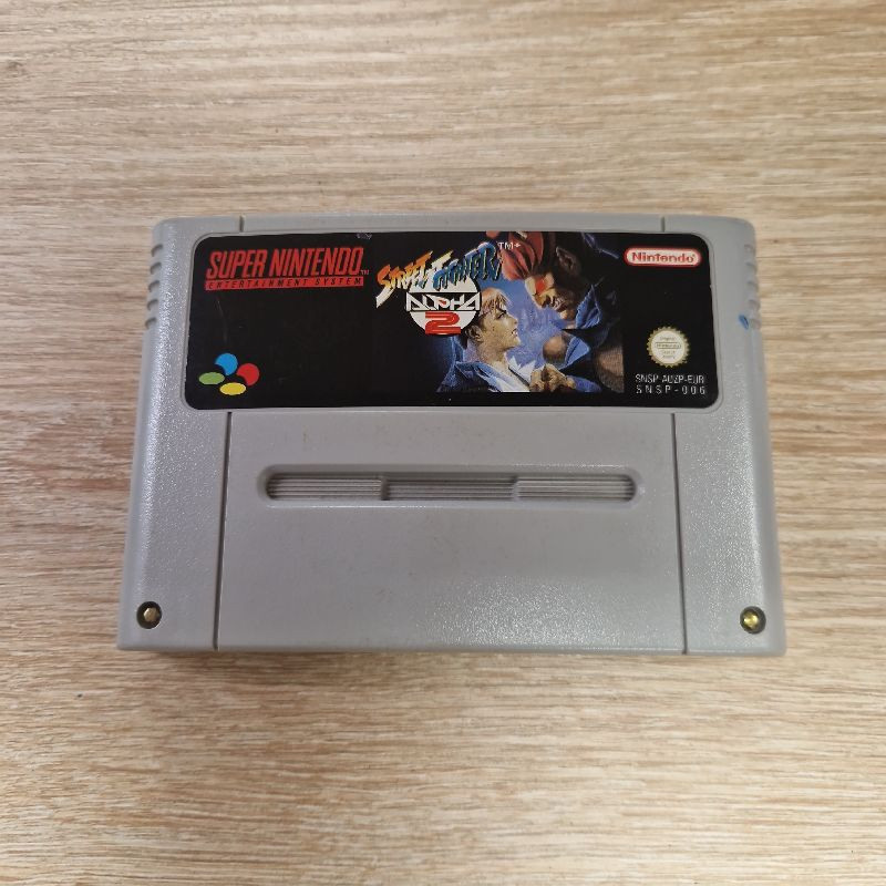 STREET FIGHTER ALPHA 2 SNES (JEU SEUL)