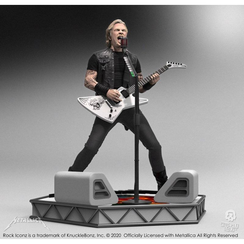 FIGURINE ROCK ICONZ METALLICA JAMES HETFIELD