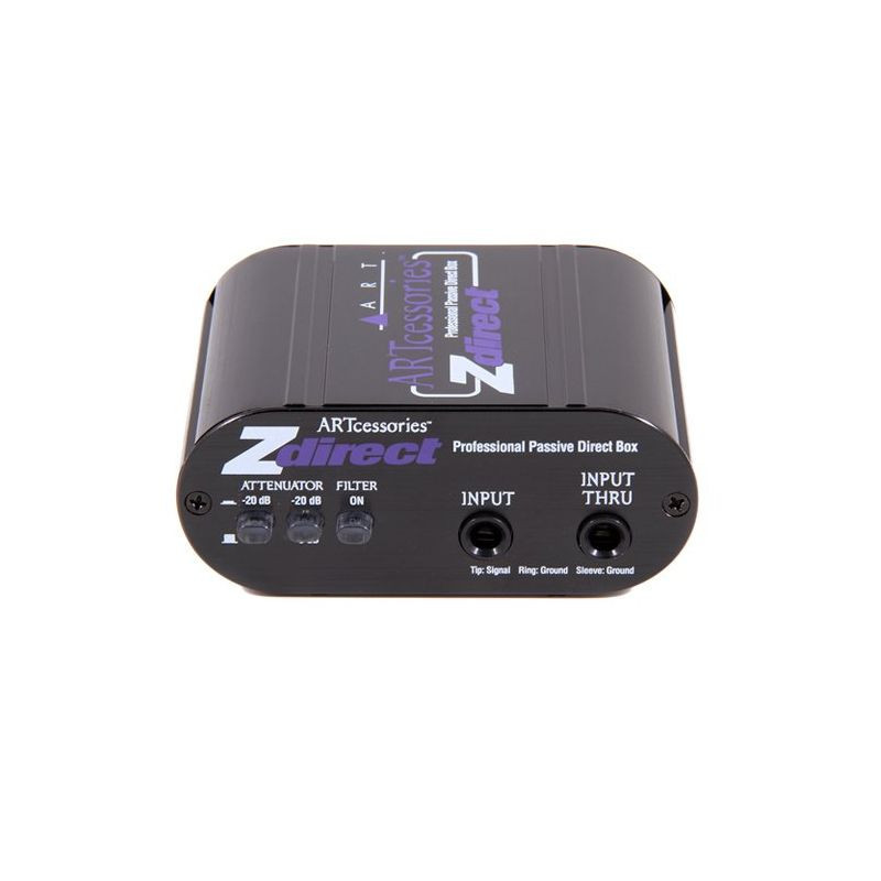 ART ZDIRECT 1-CHANNEL PASSIVE INSTRUMENT DIRECT BOX