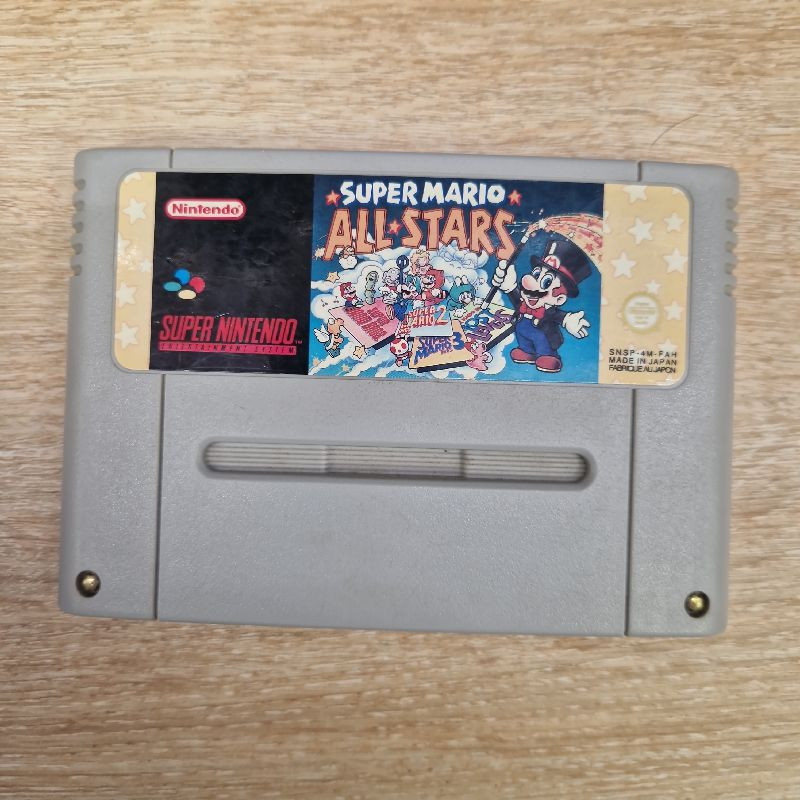 SUPER MARIO ALL STARS SNES SANS BOITE