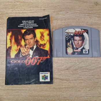 GOLDENEYE 007 N64 (JEU ET NOTICE)