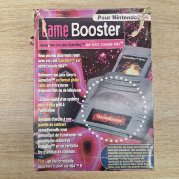 GAME BOOSTER NINTENDO 64 N64 EN BOITE