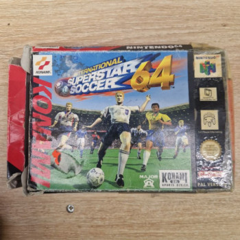 INTERNATIONAL SUPERSTAR SOCCER 64 N64 (SANS NOTICE BOITE--)