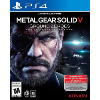 METAL GEAR SOLID V GROUND ZERO - PS4