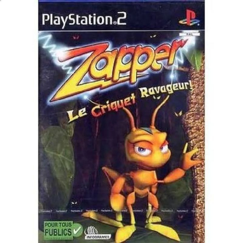 ZAPPER - LE CRIQUET RAVAGEUR - PS2