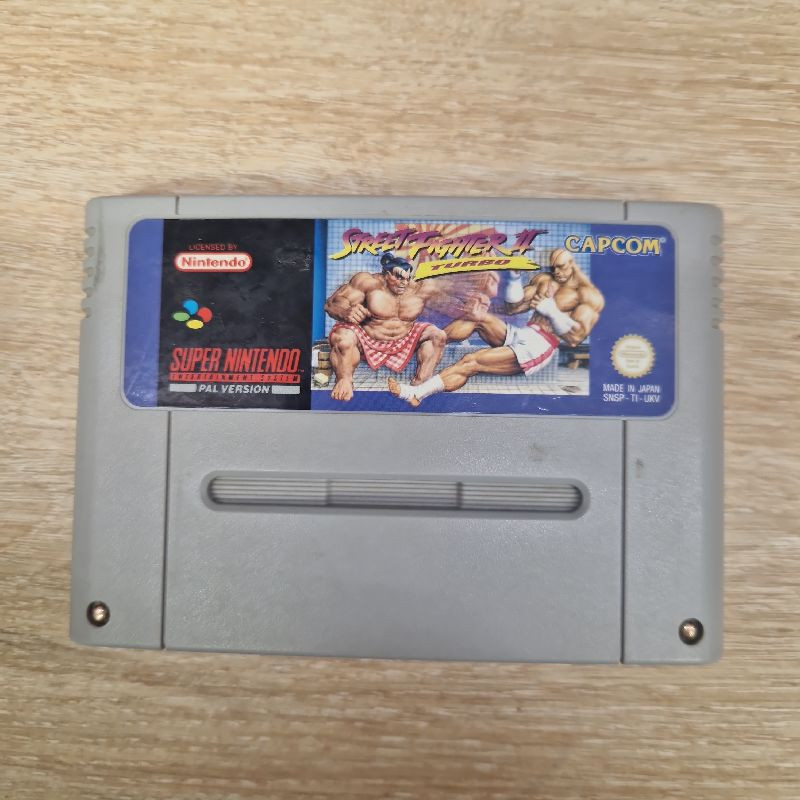 STREET FIGHTER 2 TURBO SNES (JEU SEUL)