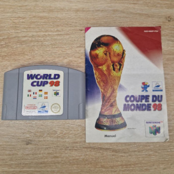 JEU N64 FRANCE 98 WORLD CUP (JEU ET NOTICE)