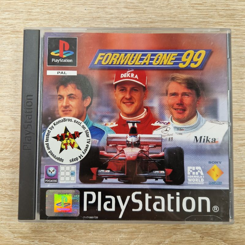 FORMULA ONE 99 BETA + NOTICE JEU RARE - PS1