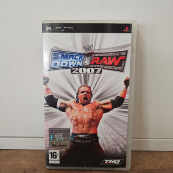 PSP SMACK DOWN VS RAW 2007