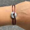 BRACELET DINH VAN PI CHINOIS EN ARGENT