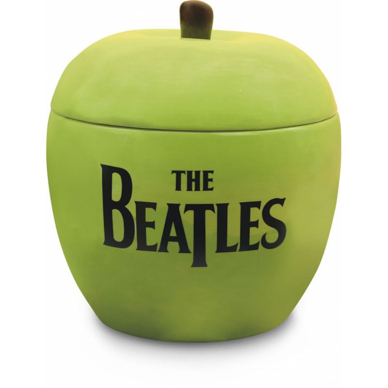 THE BEATLES BISCUIT TIN - APPLE - GREEN