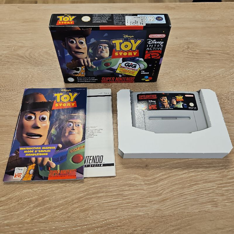 SUPER NINTENDO SNES GAME TOY STORY EN BOITE