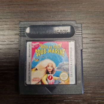 BARBIE CHASSE AU TRESOR SOUS MARINE GAMEBOY