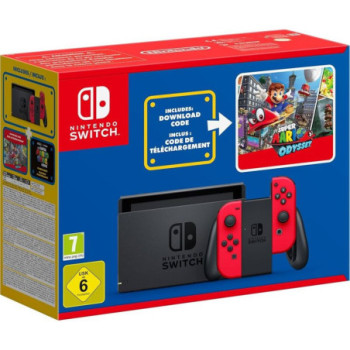 CONSOLE NINTENDO SWITCH JOYCON ROUGE