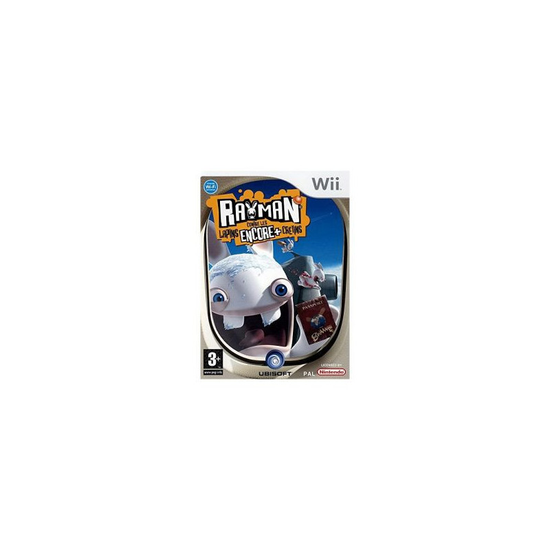 RAYMAN CONTRE LES LAPINS ENCORE+ CRETINS - WII