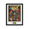 DOCTOR WHO VILLAINS COMIC TIRAGE ENCADRE (30X40)