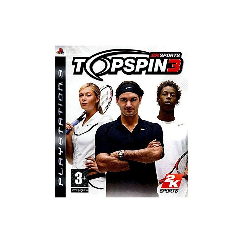 2K SPORTS TOP SPIN 3 - PS3