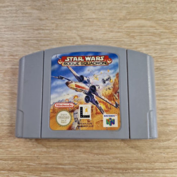 STAR WARS ROGUE SQUADRON  N64 (JEU SEUL)