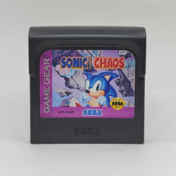 SONIC THE HEDGEHOG CHAOS - GAME GEAR (CARTOUCHE SEULE)