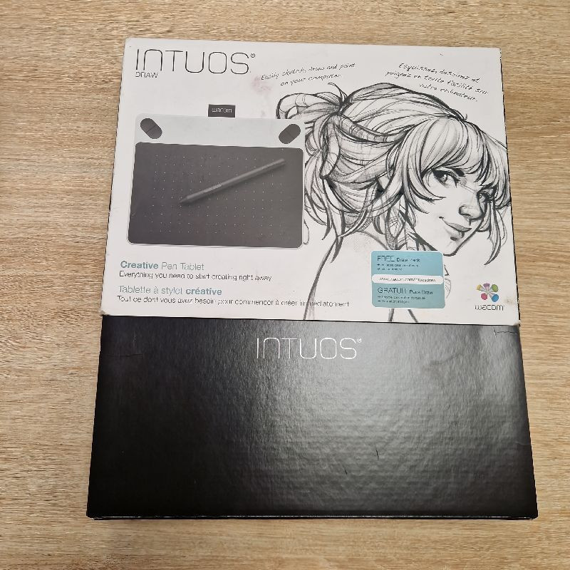 WACOM INTUOS DRAW PEN SMALL BLANC