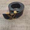 LOUIS VUITTON CEINTURE T95 CUIR MARRON