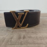 LOUIS VUITTON CEINTURE T95 CUIR MARRON