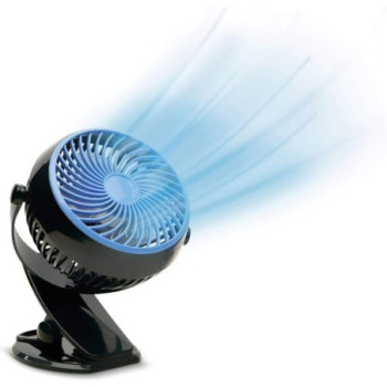 MEDIASHOP LIVINGTON GO FAN TISCHVENTILATOR 2 W, 3 W, 4 W (L X B X H) 150 X 186 X 80 MM SCHWARZ